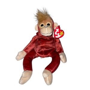 Ty Beanie Babies Schweetheart the Orangutang Toy‎ Tag Errors Rare